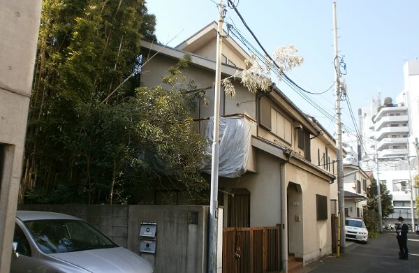 解体工事前の写真