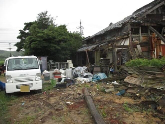 山口市の解体工事 半壊した建物の取り壊し 解体業者の親身な対応に感謝 解体工事の情報館