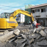 解体工事現場