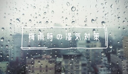ジメジメした梅雨の時期……家のイヤな湿気を取る方法は？