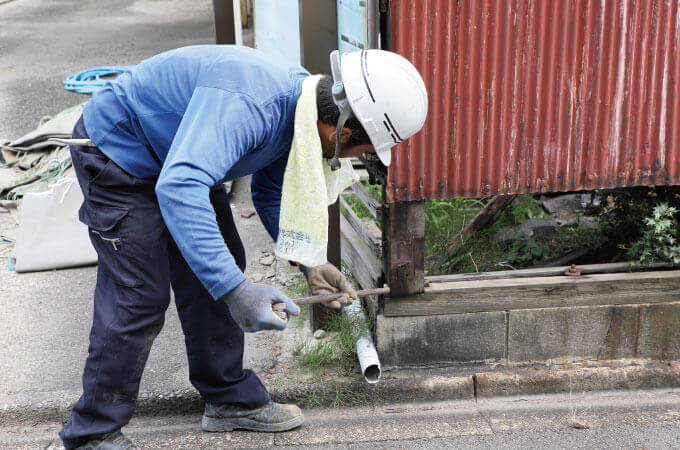 様々な解体に対応
