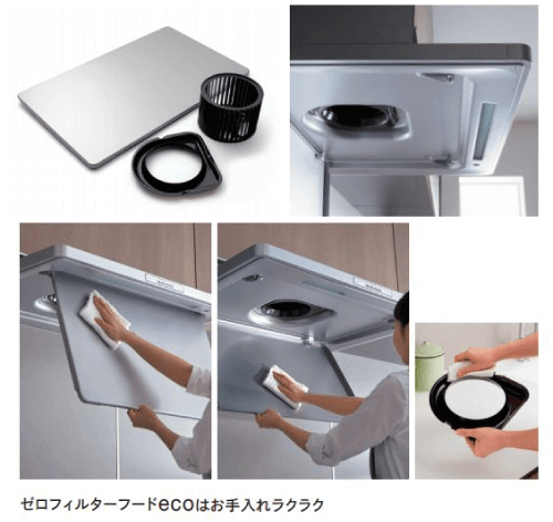 ゼロフィルターレンジフード